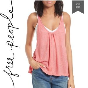 NWT Free People Ribbed Intimately Tank
